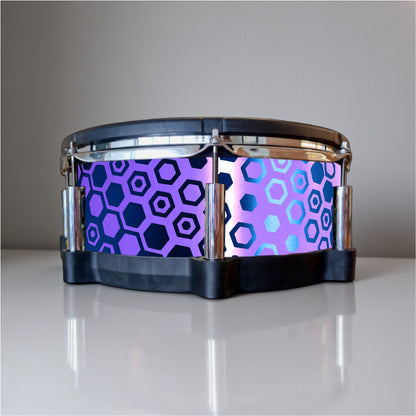 Hexagonal Fade Drum Wrap