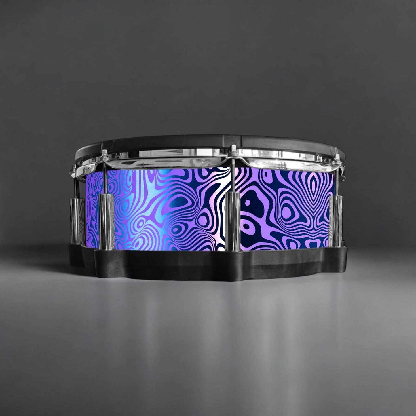 Psychedelic Swirl Drum Wrap