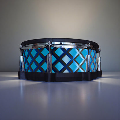 3D Tile Drum Wrap (Black Base)