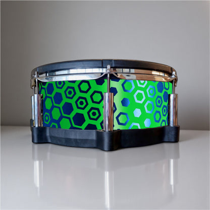 Hexagonal Fade Drum Wrap