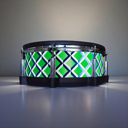 3D Tile Drum Wrap (White Base)