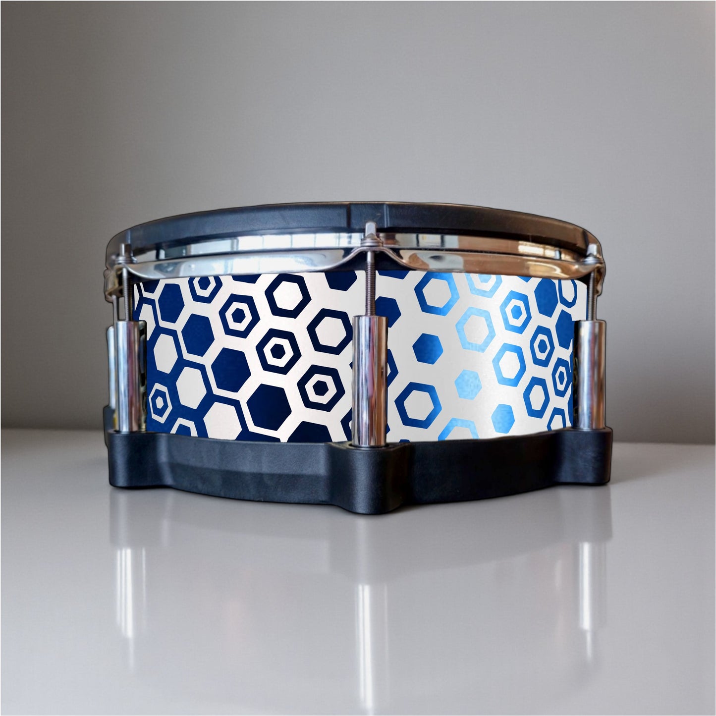 Hexagonal Fade Drum Wrap