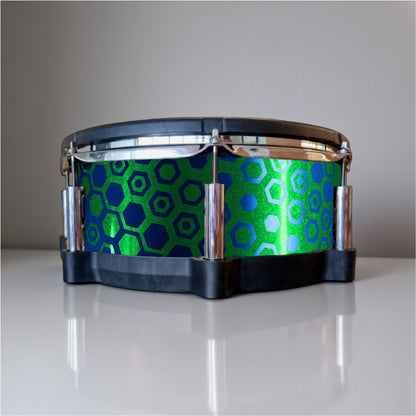 Hexagonal Fade Drum Wrap