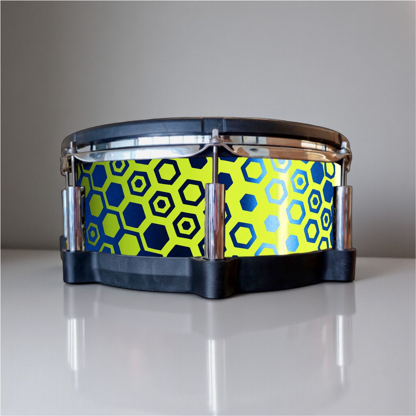 Hexagonal Fade Drum Wrap
