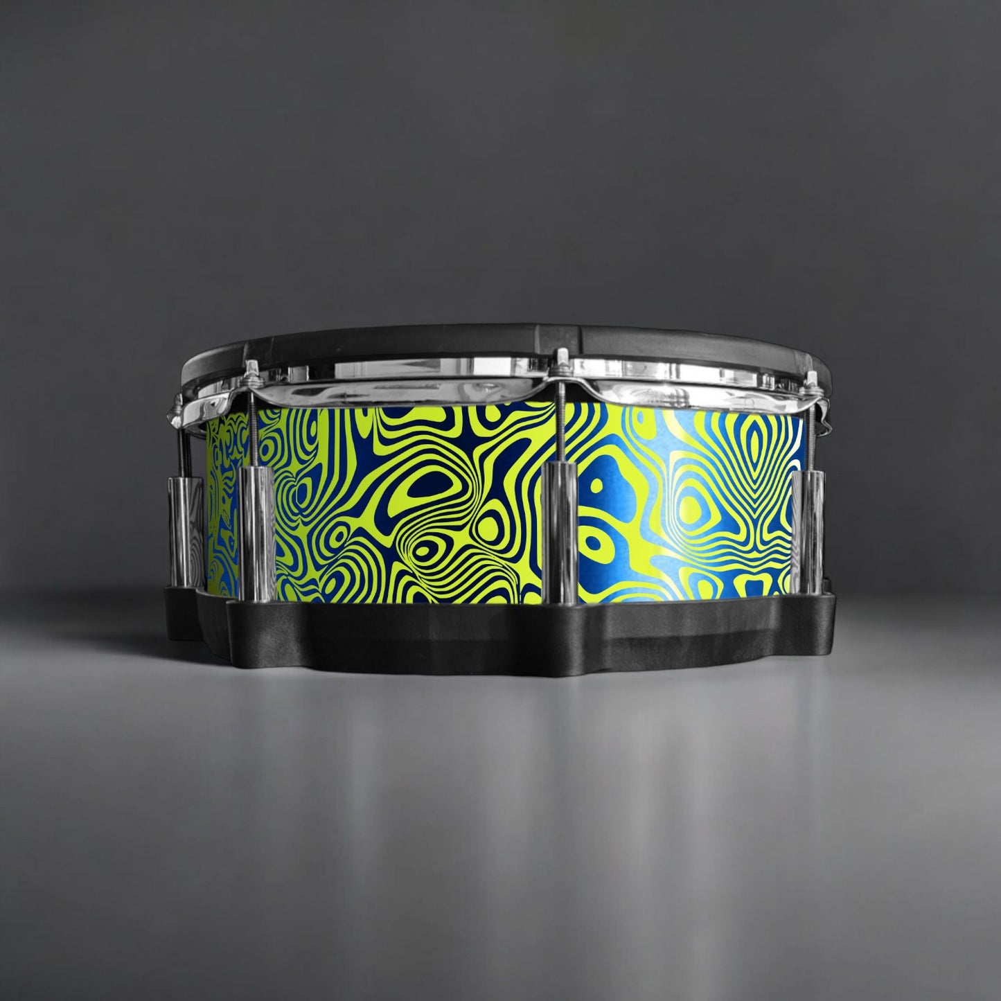 Psychedelic Swirl Drum Wrap