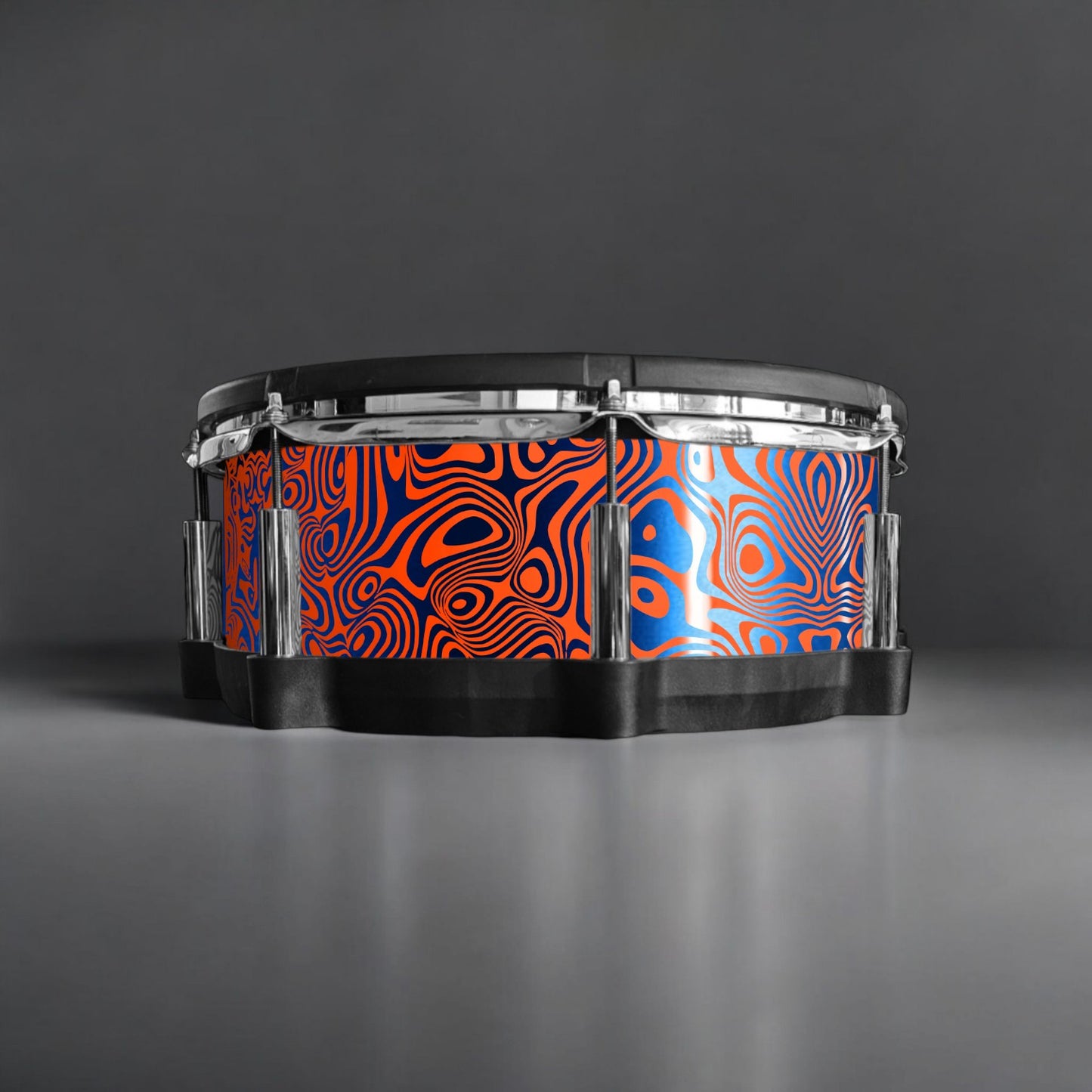 Psychedelic Swirl Drum Wrap