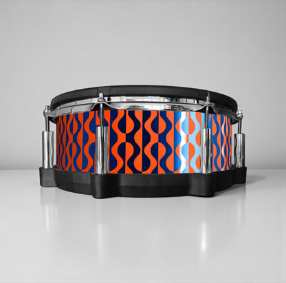 Negative Circles Drum Wrap