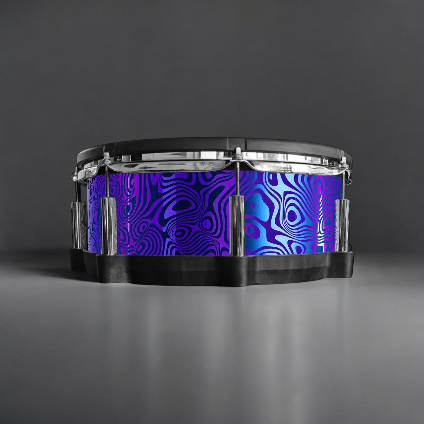 Psychedelic Swirl Drum Wrap