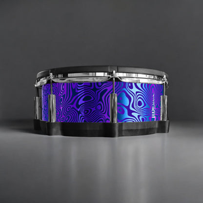 Psychedelic Swirl Drum Wrap