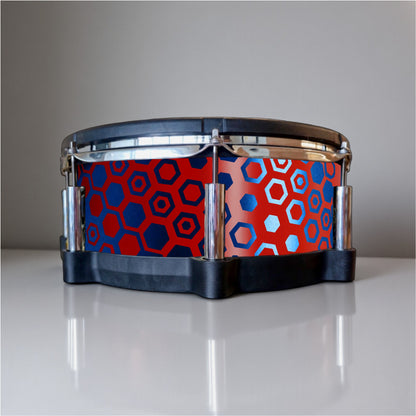 Hexagonal Fade Drum Wrap