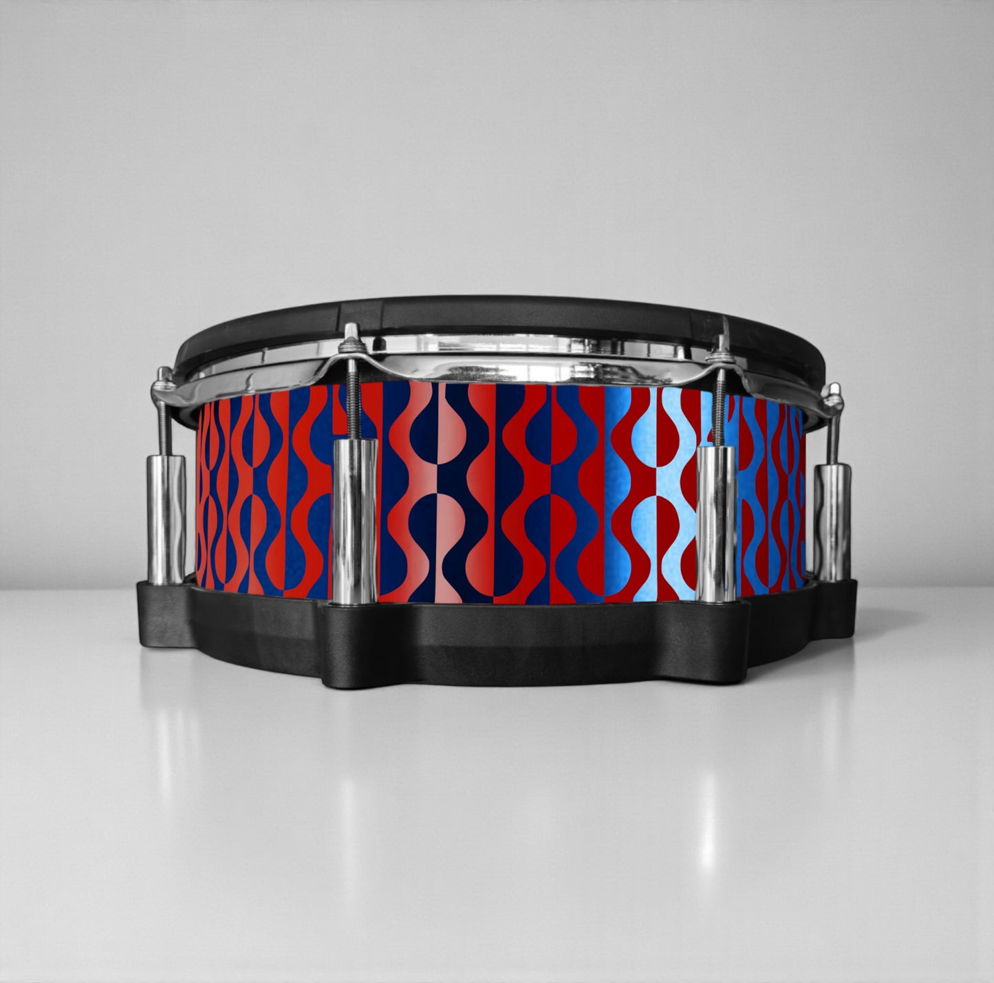 Negative Circles Drum Wrap