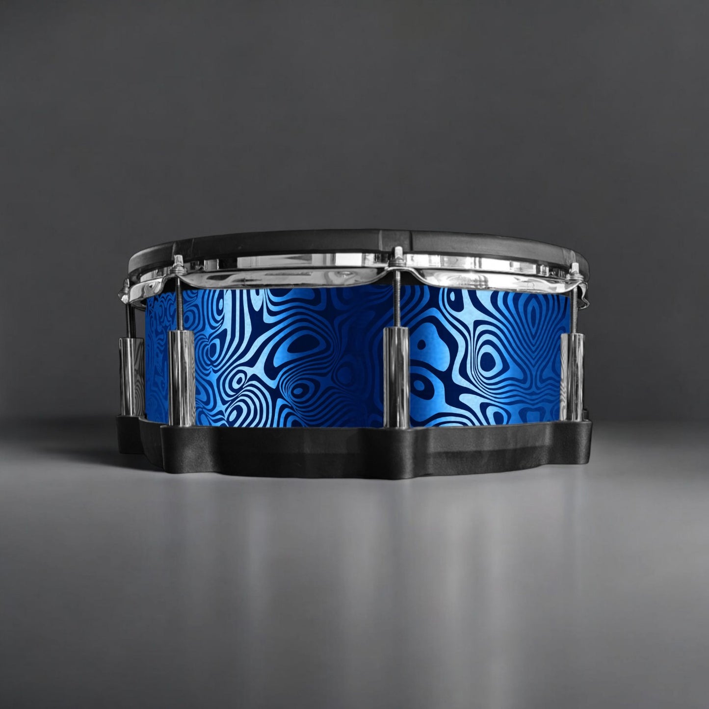 Psychedelic Swirl Drum Wrap