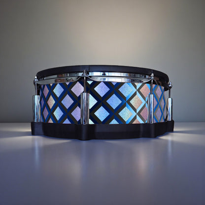 3D Tile Drum Wrap (Black Base)
