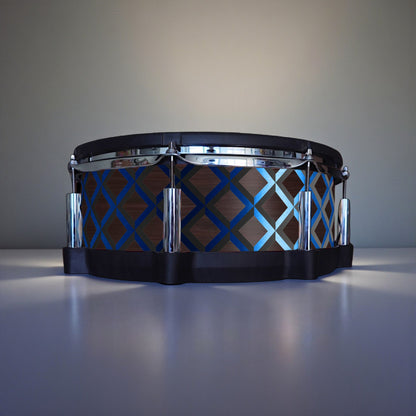 3D Tile Drum Wrap (Black Base)