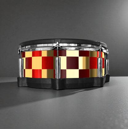 Checkerboard Drum Wrap