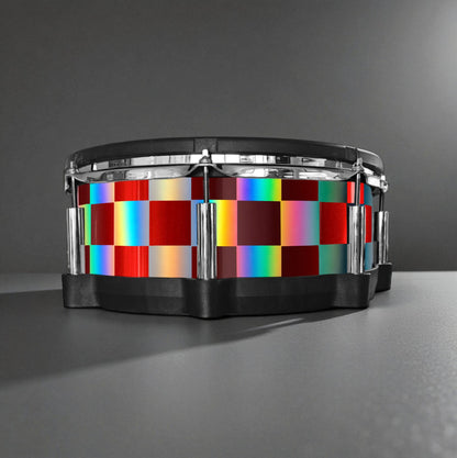 Checkerboard Drum Wrap