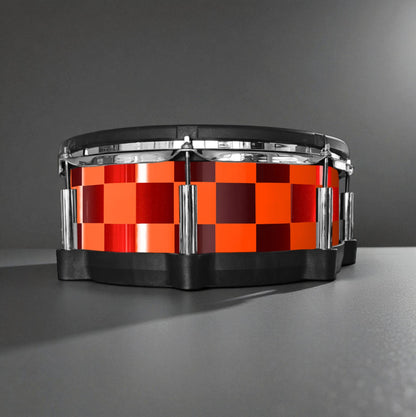 Checkerboard Drum Wrap